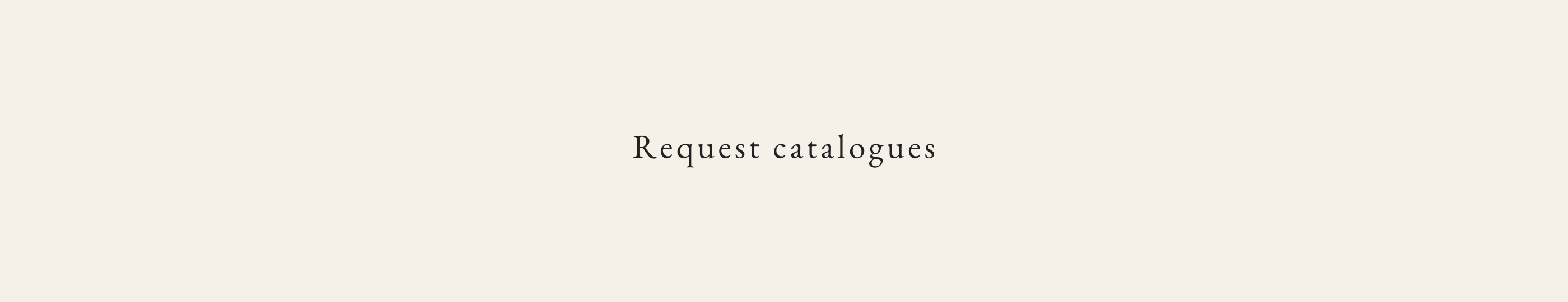 Request catalogues